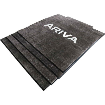 High-end Non-slip Customized Jet Printed Logo Carpet Nylon Outdoor Indoor Rubber Entry Mats